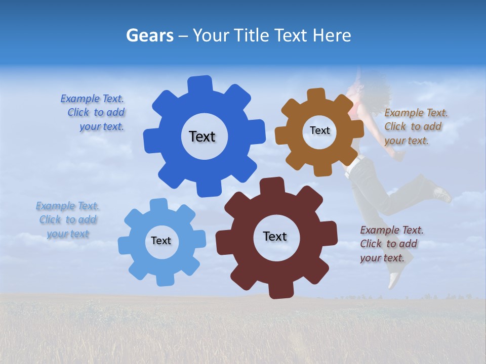 Hand Hair Skin PowerPoint Template