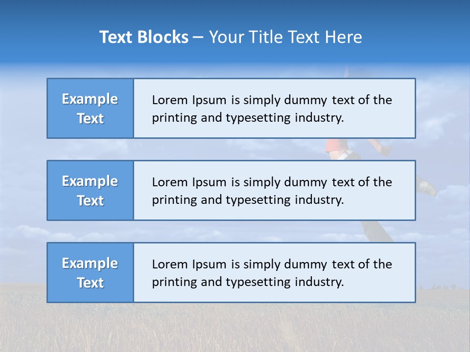 Hand Hair Skin PowerPoint Template