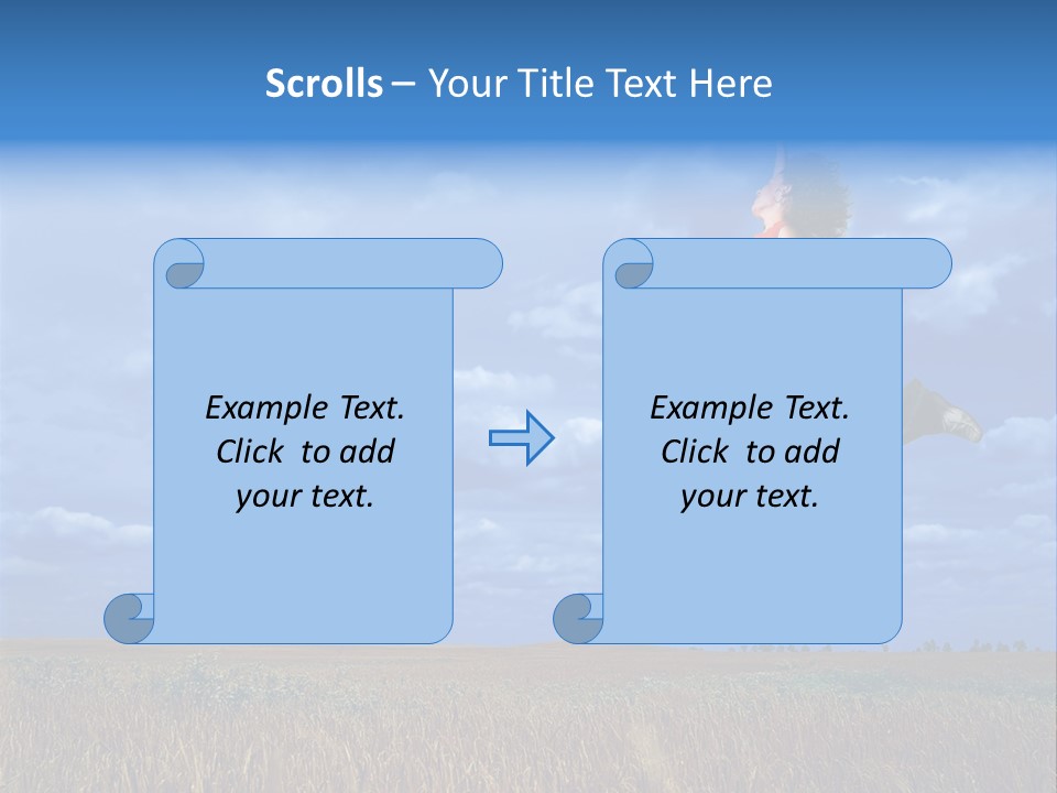 Hand Hair Skin PowerPoint Template