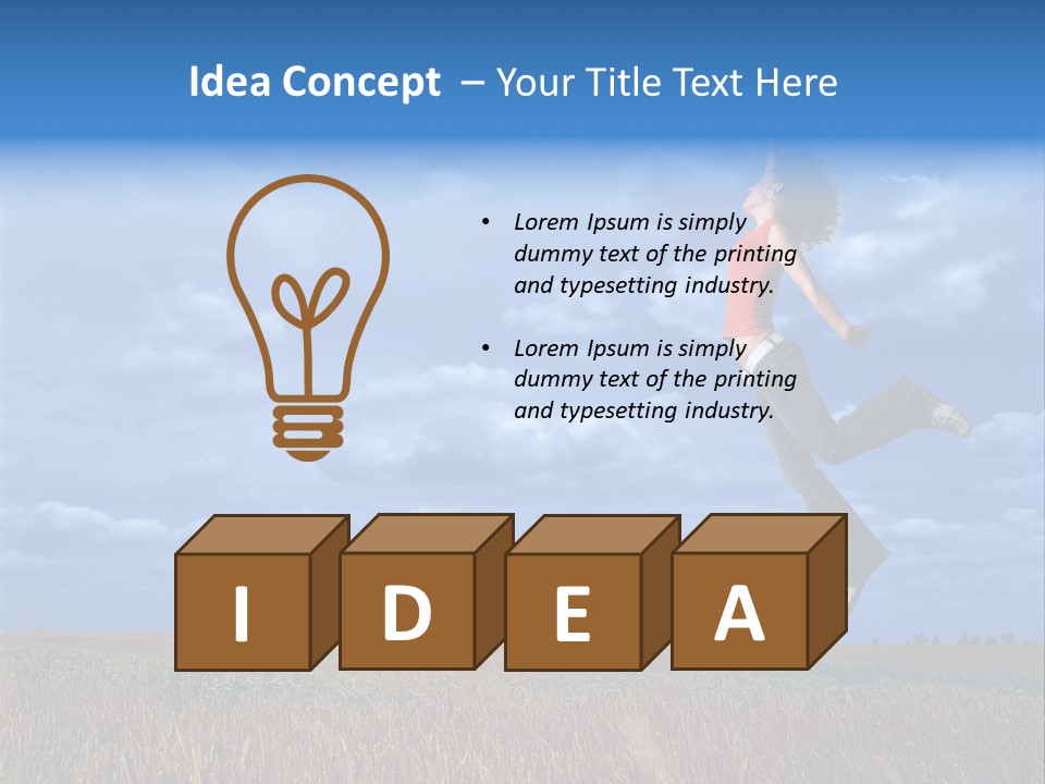 Hand Hair Skin PowerPoint Template