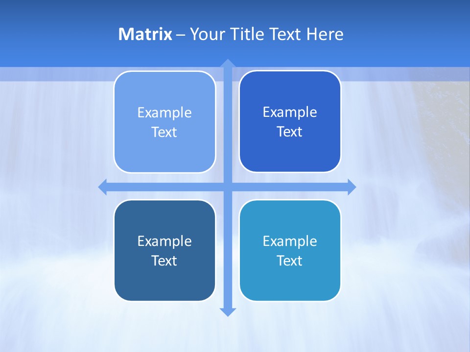 Fashion Caucasian Model PowerPoint Template