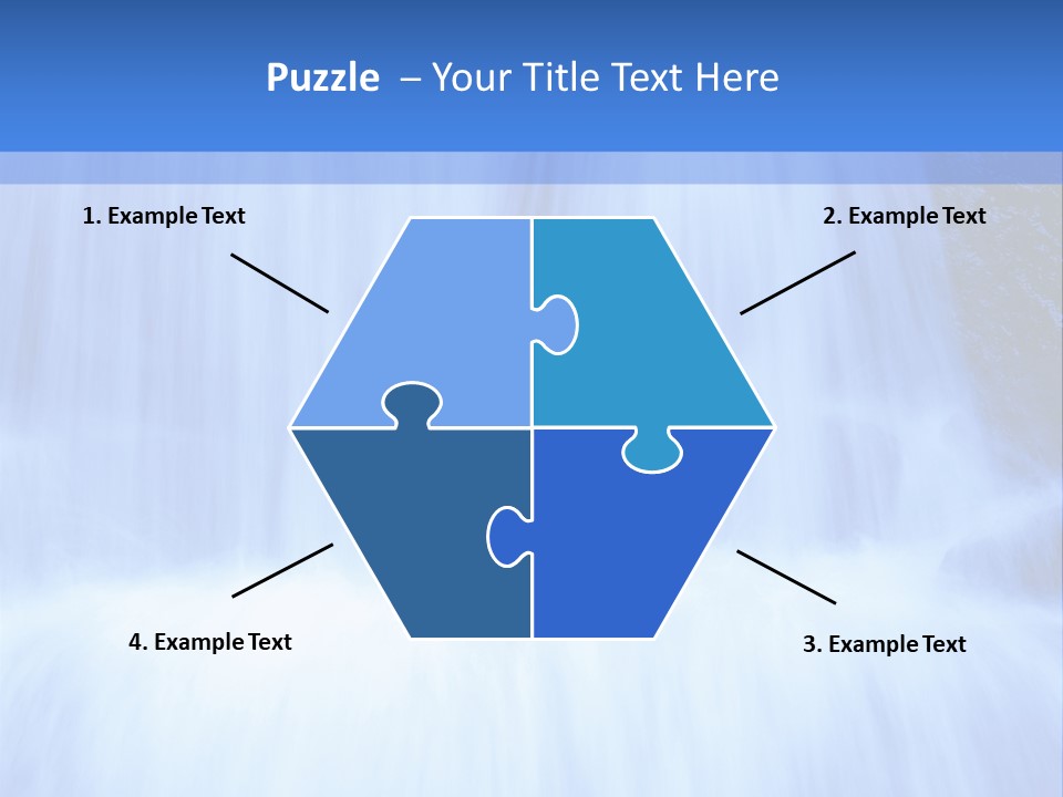 Fashion Caucasian Model PowerPoint Template