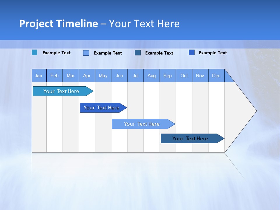 Fashion Caucasian Model PowerPoint Template