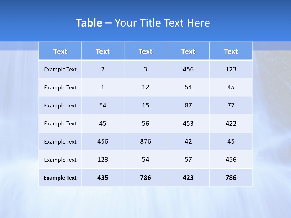 Fashion Caucasian Model PowerPoint Template