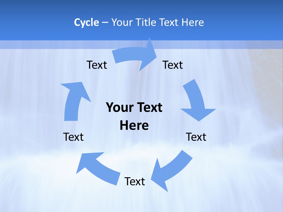 Fashion Caucasian Model PowerPoint Template