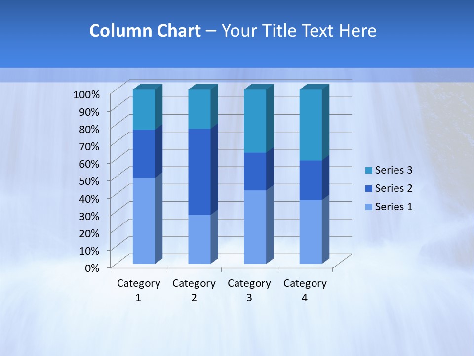 Fashion Caucasian Model PowerPoint Template