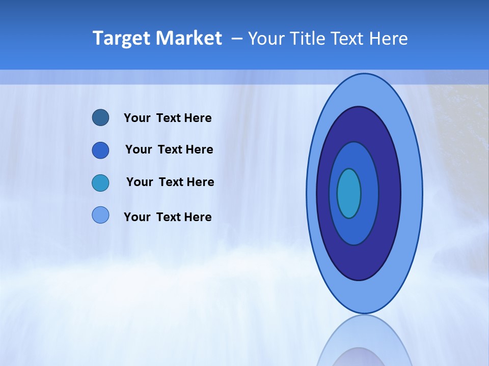 Fashion Caucasian Model PowerPoint Template