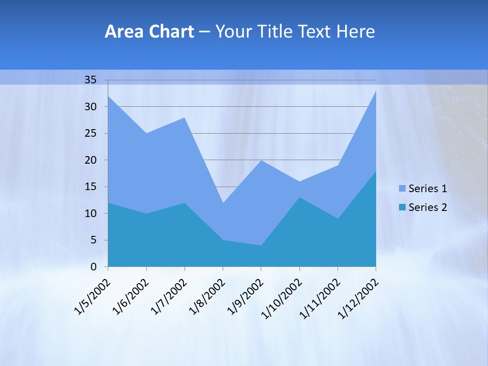 Fashion Caucasian Model PowerPoint Template