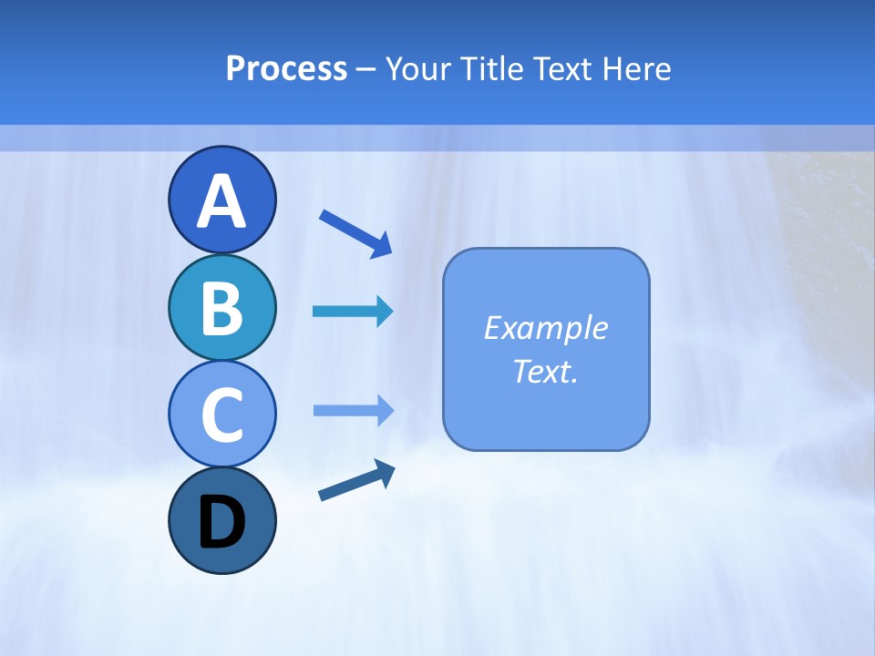Fashion Caucasian Model PowerPoint Template