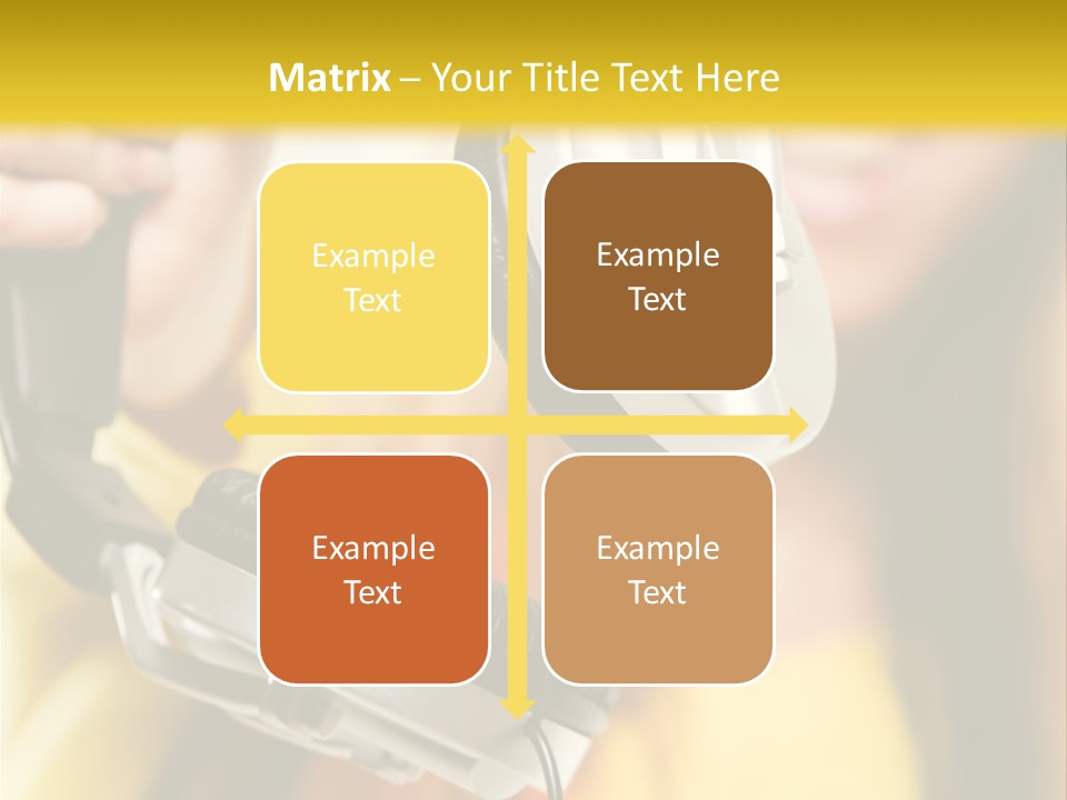 Listening Closeup Activity PowerPoint Template