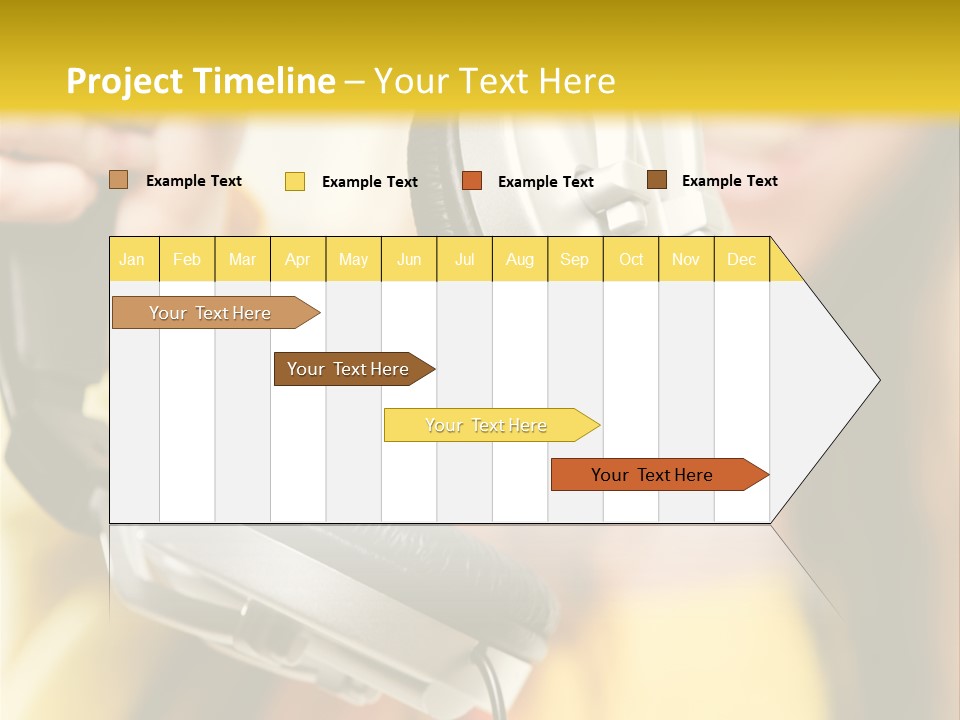 Listening Closeup Activity PowerPoint Template