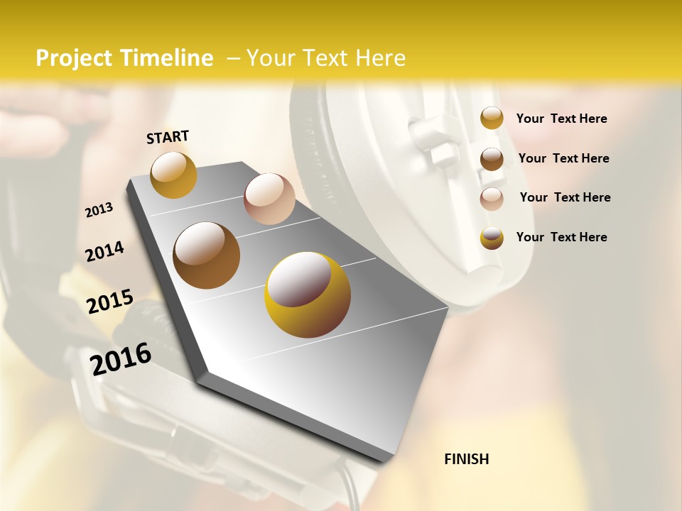 Listening Closeup Activity PowerPoint Template