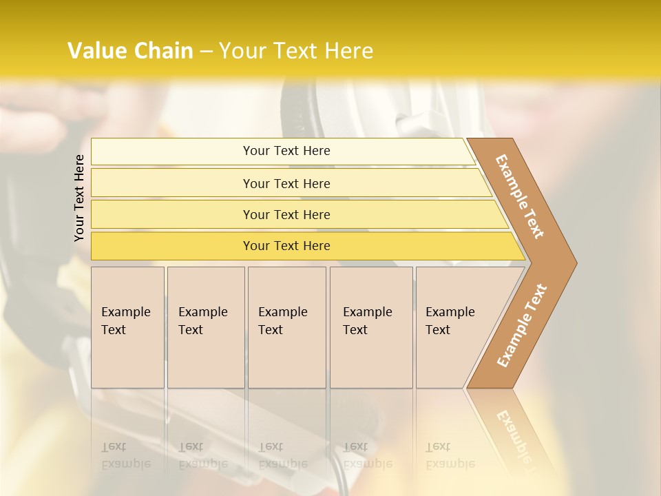 Listening Closeup Activity PowerPoint Template