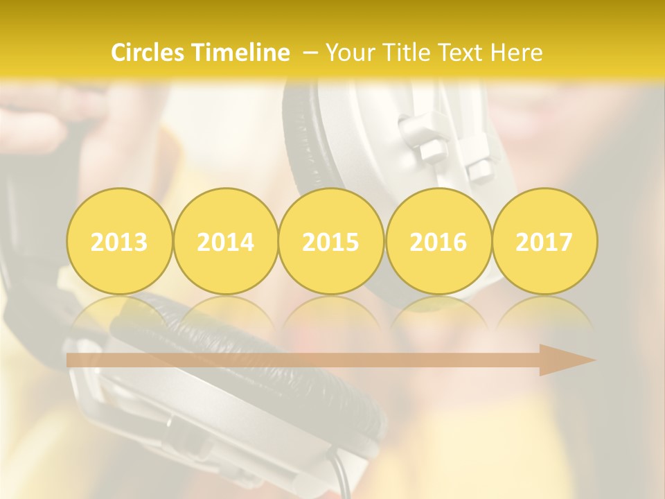 Listening Closeup Activity PowerPoint Template