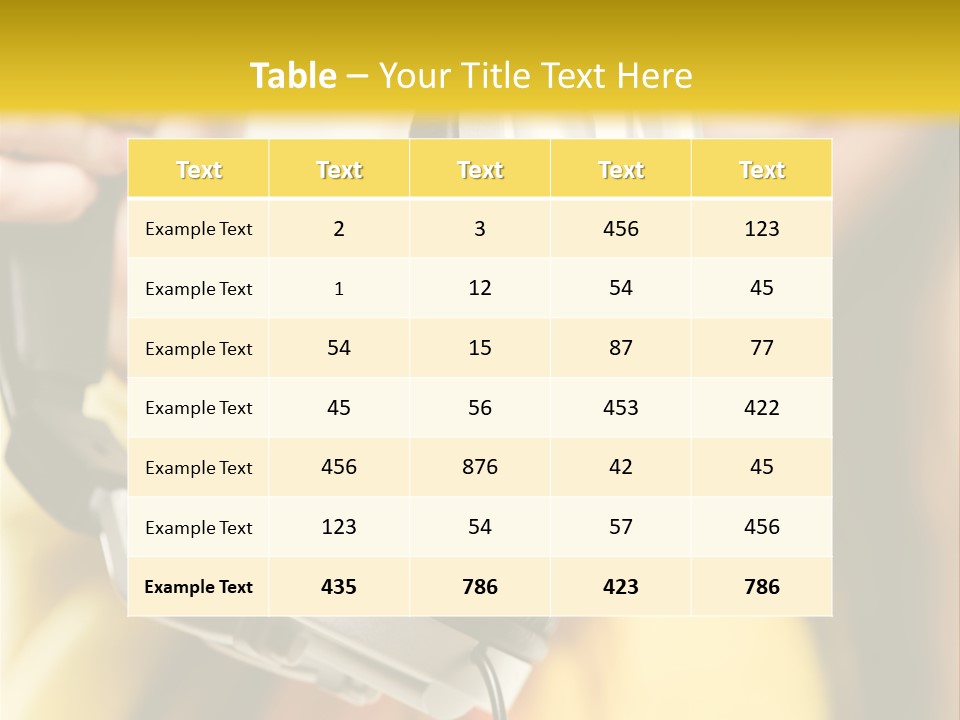 Listening Closeup Activity PowerPoint Template