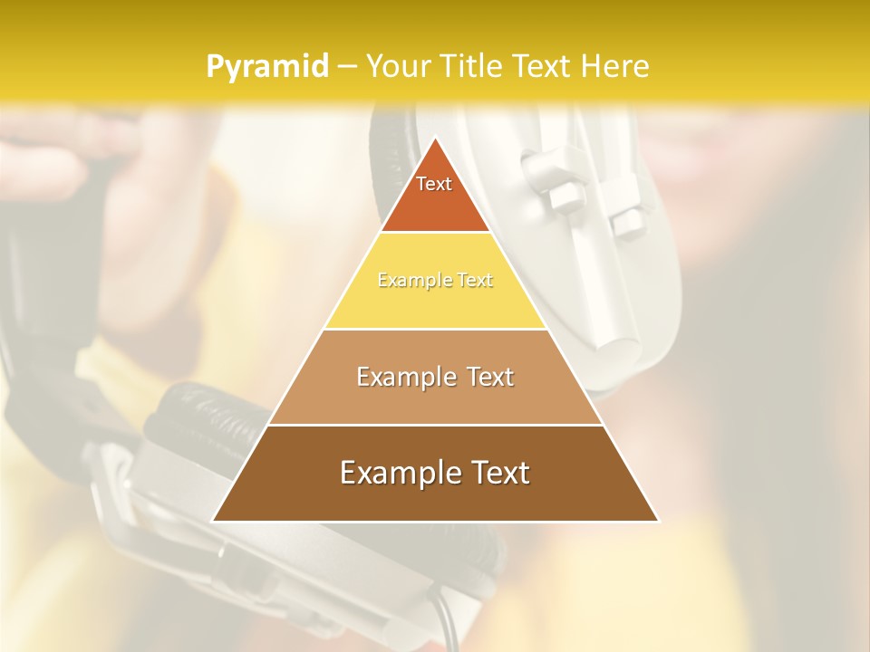 Listening Closeup Activity PowerPoint Template