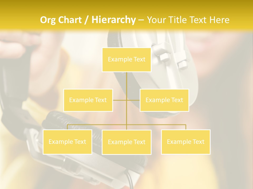 Listening Closeup Activity PowerPoint Template