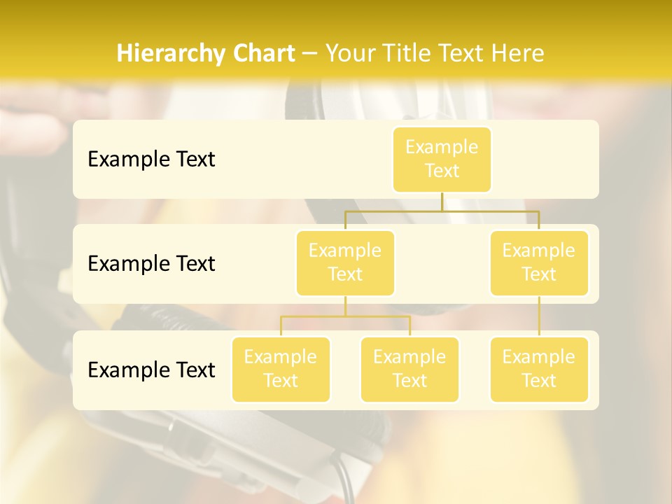 Listening Closeup Activity PowerPoint Template