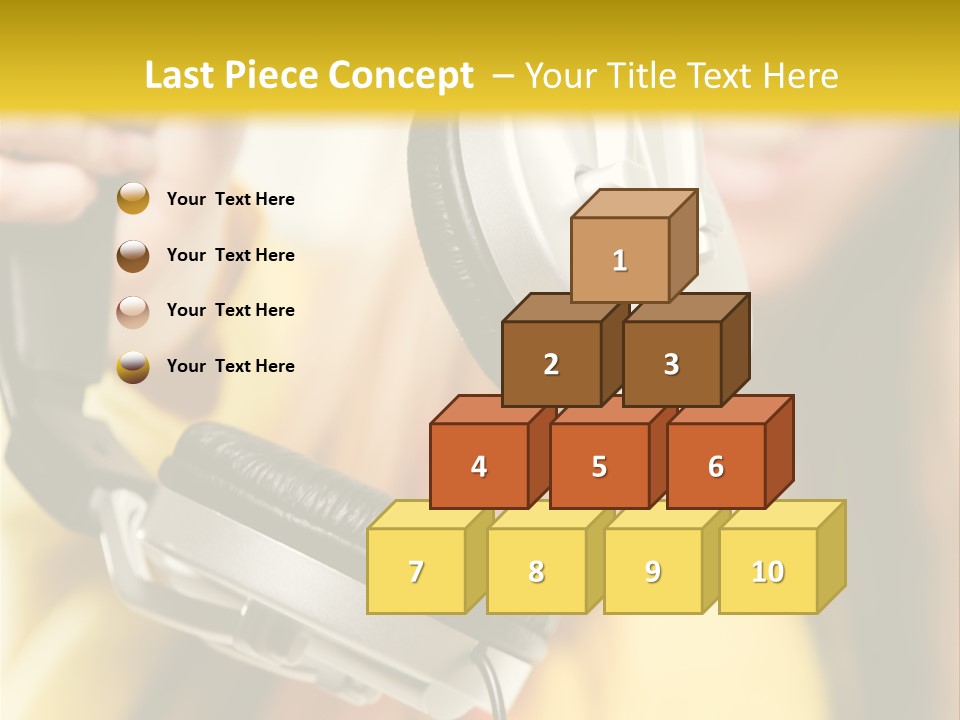 Listening Closeup Activity PowerPoint Template