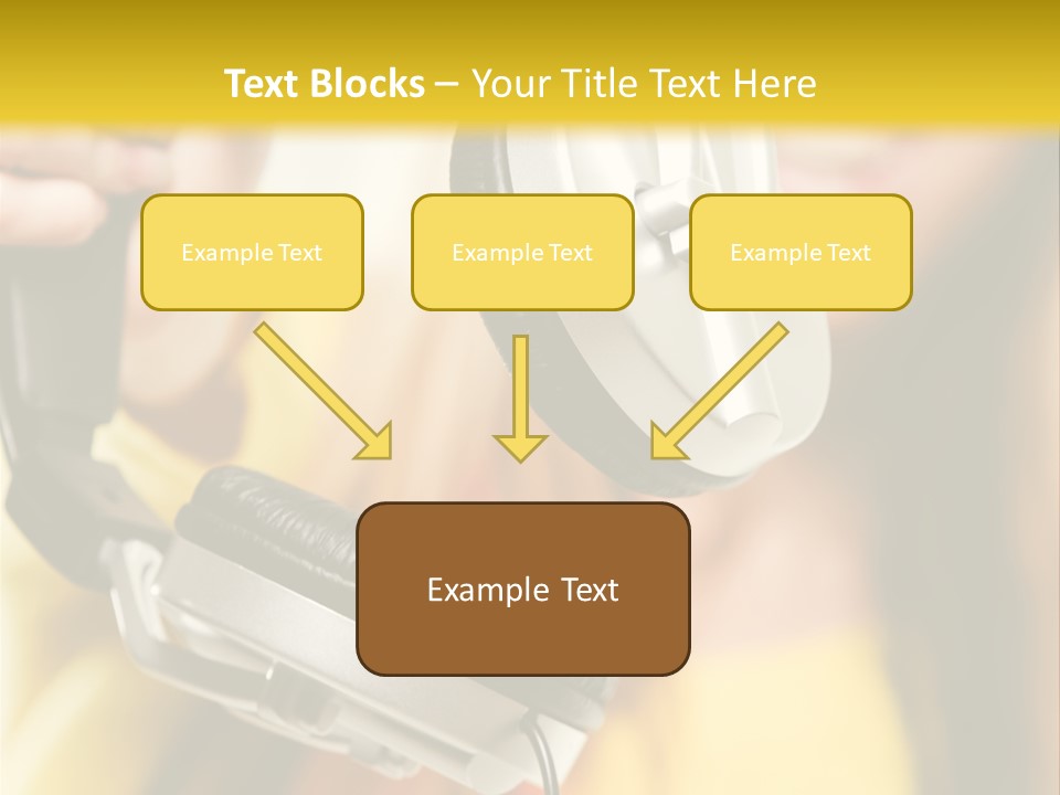 Listening Closeup Activity PowerPoint Template