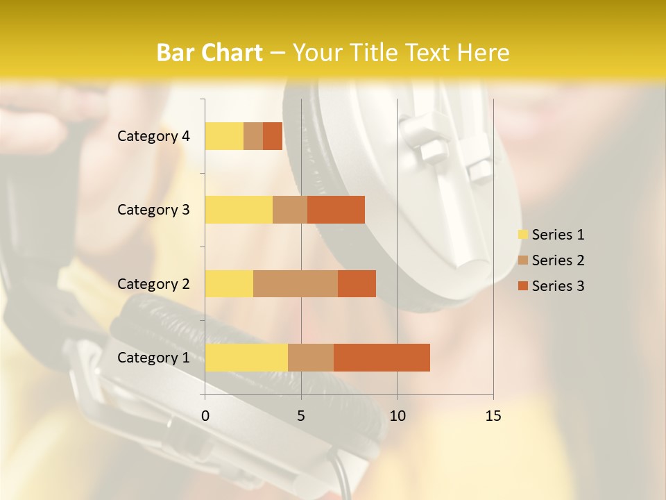 Listening Closeup Activity PowerPoint Template
