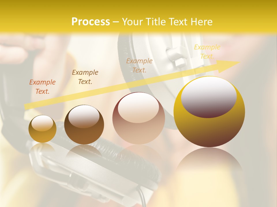 Listening Closeup Activity PowerPoint Template