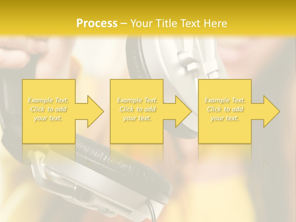 Listening Closeup Activity PowerPoint Template
