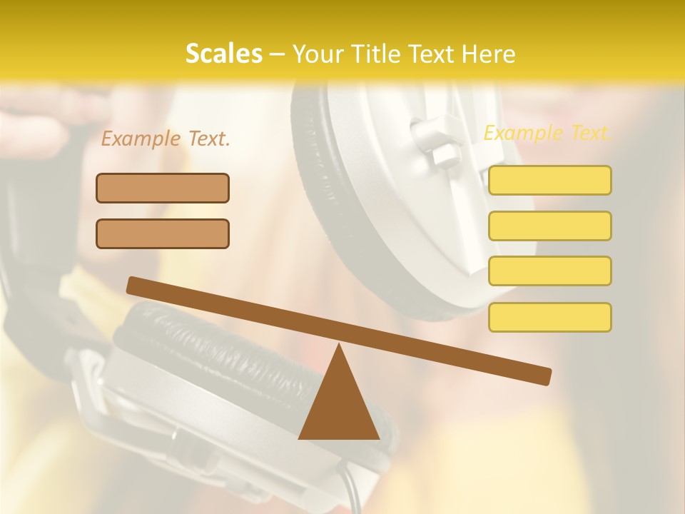 Listening Closeup Activity PowerPoint Template