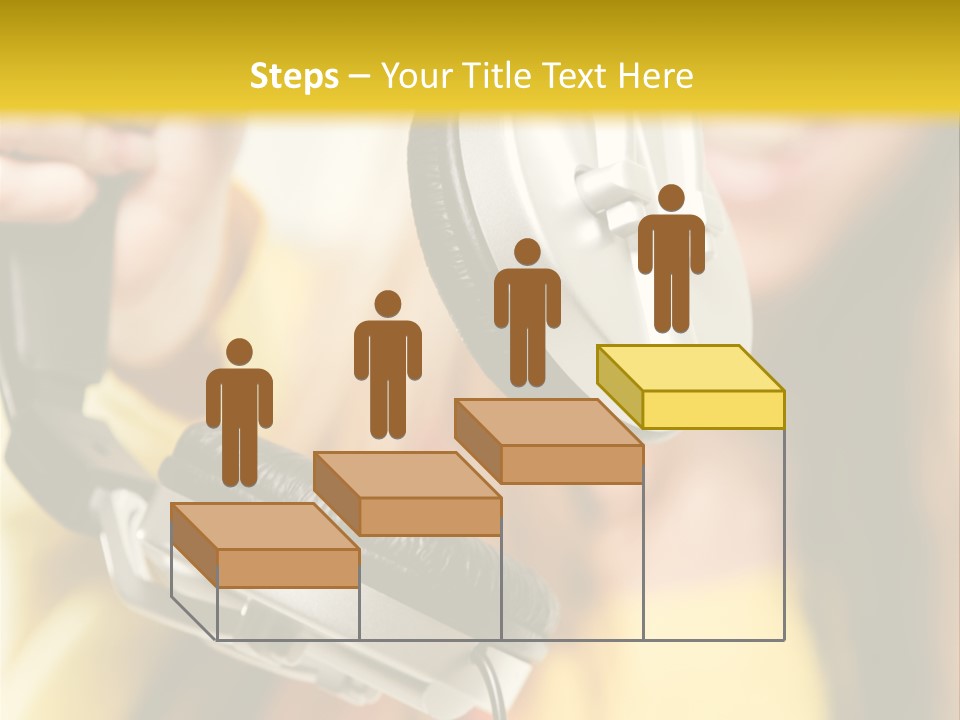 Listening Closeup Activity PowerPoint Template