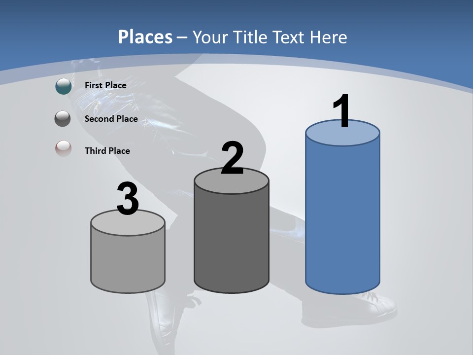 Jumper Breakdance Boy PowerPoint Template