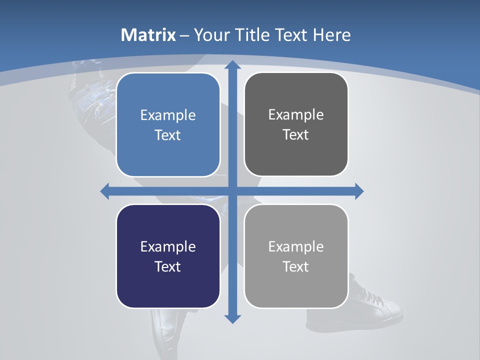 Jumper Breakdance Boy PowerPoint Template