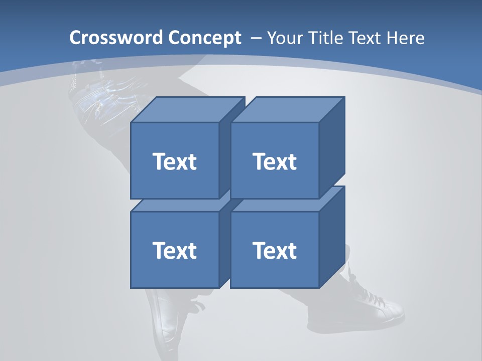 Jumper Breakdance Boy PowerPoint Template