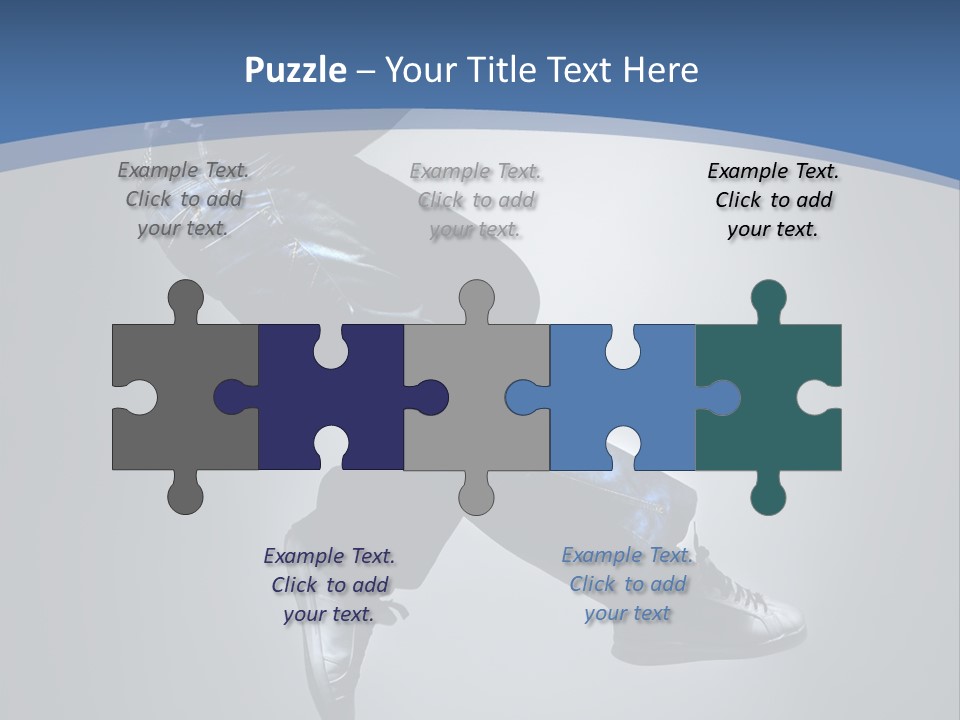 Jumper Breakdance Boy PowerPoint Template