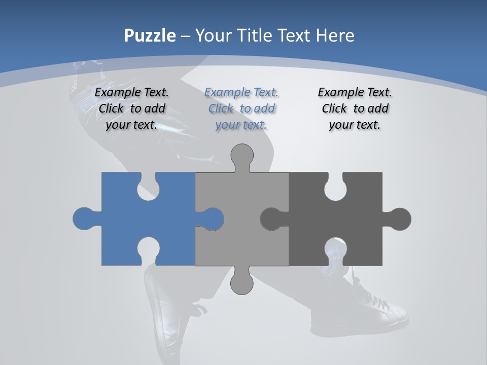 Jumper Breakdance Boy PowerPoint Template