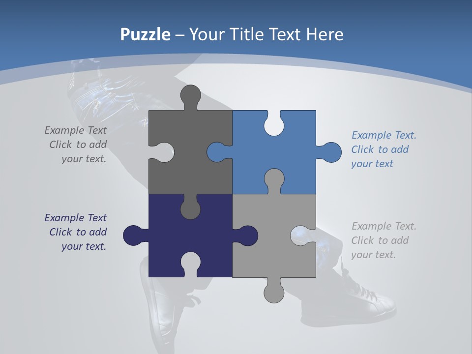 Jumper Breakdance Boy PowerPoint Template