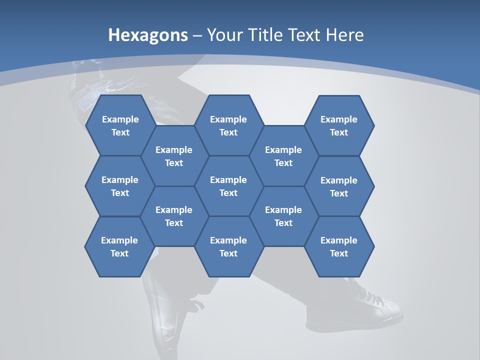 Jumper Breakdance Boy PowerPoint Template