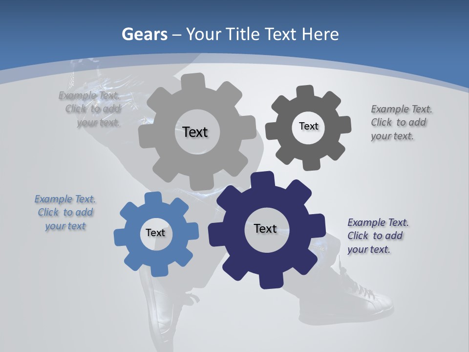 Jumper Breakdance Boy PowerPoint Template