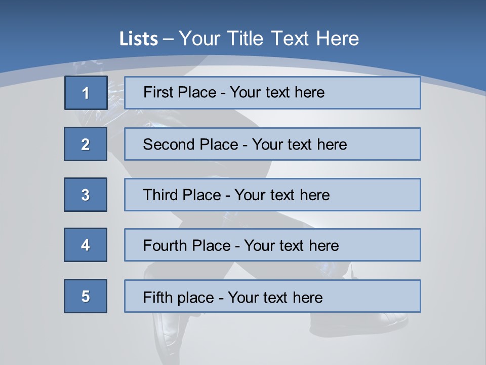 Jumper Breakdance Boy PowerPoint Template