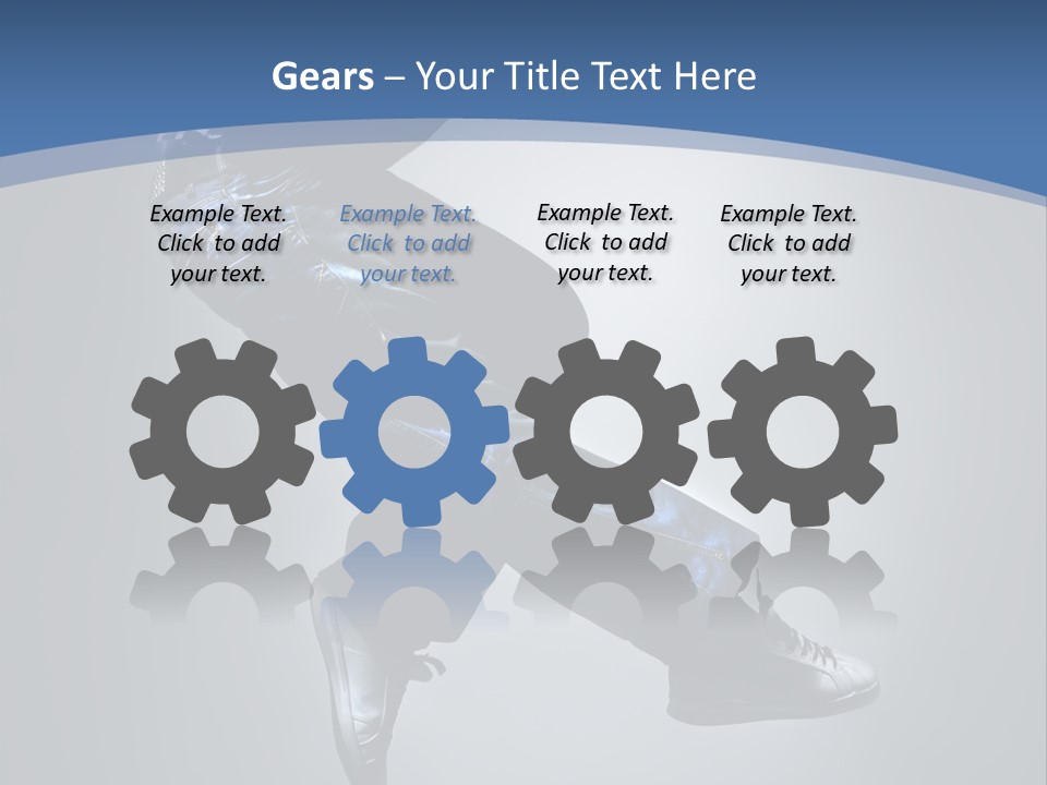 Jumper Breakdance Boy PowerPoint Template