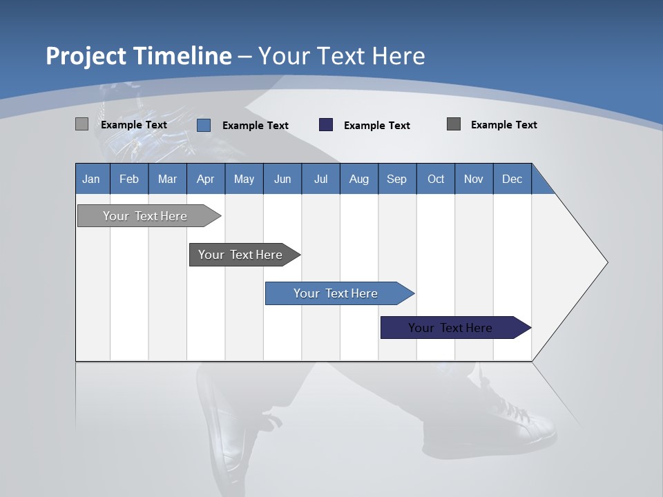 Jumper Breakdance Boy PowerPoint Template