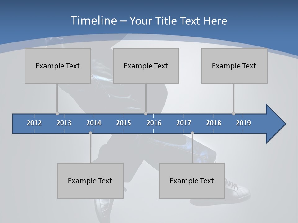 Jumper Breakdance Boy PowerPoint Template