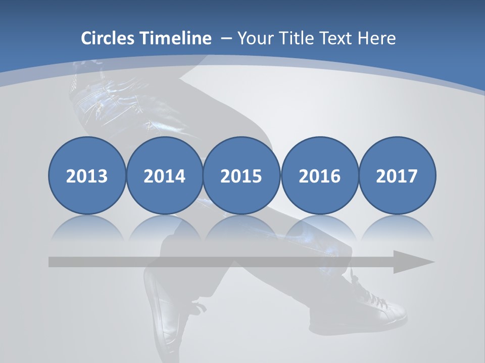 Jumper Breakdance Boy PowerPoint Template