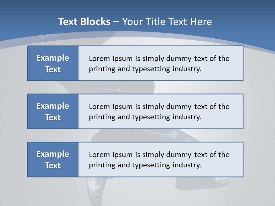 Jumper Breakdance Boy PowerPoint Template