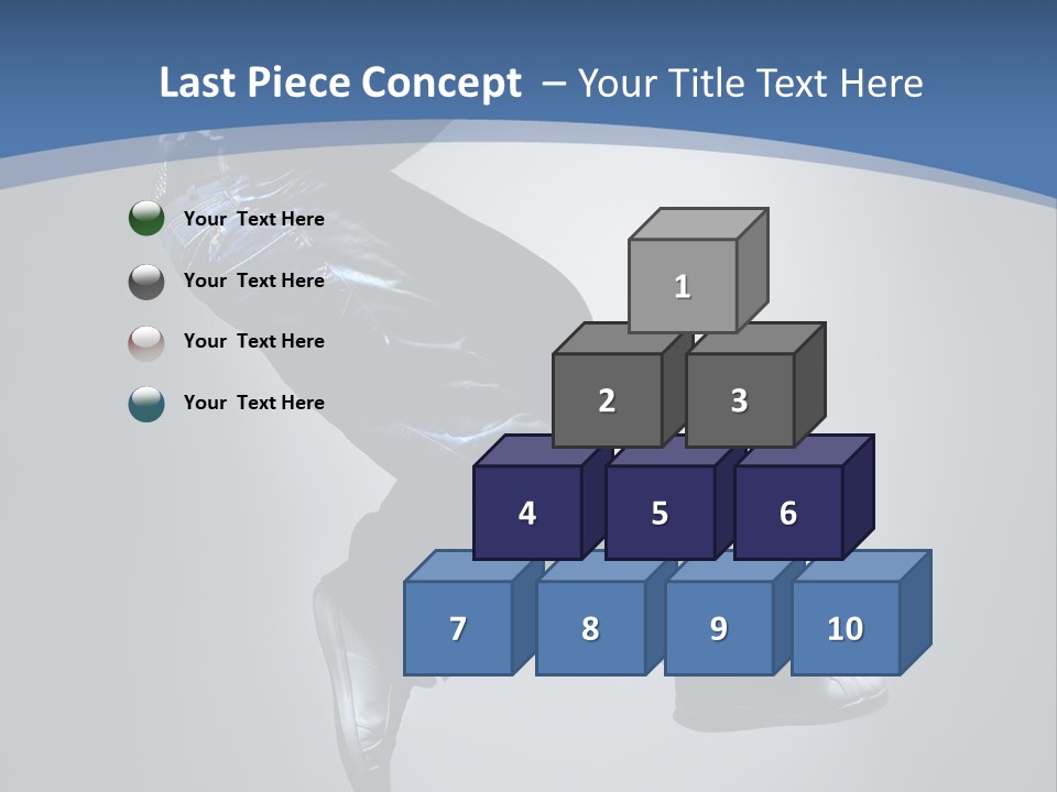 Jumper Breakdance Boy PowerPoint Template