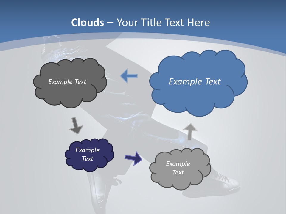 Jumper Breakdance Boy PowerPoint Template