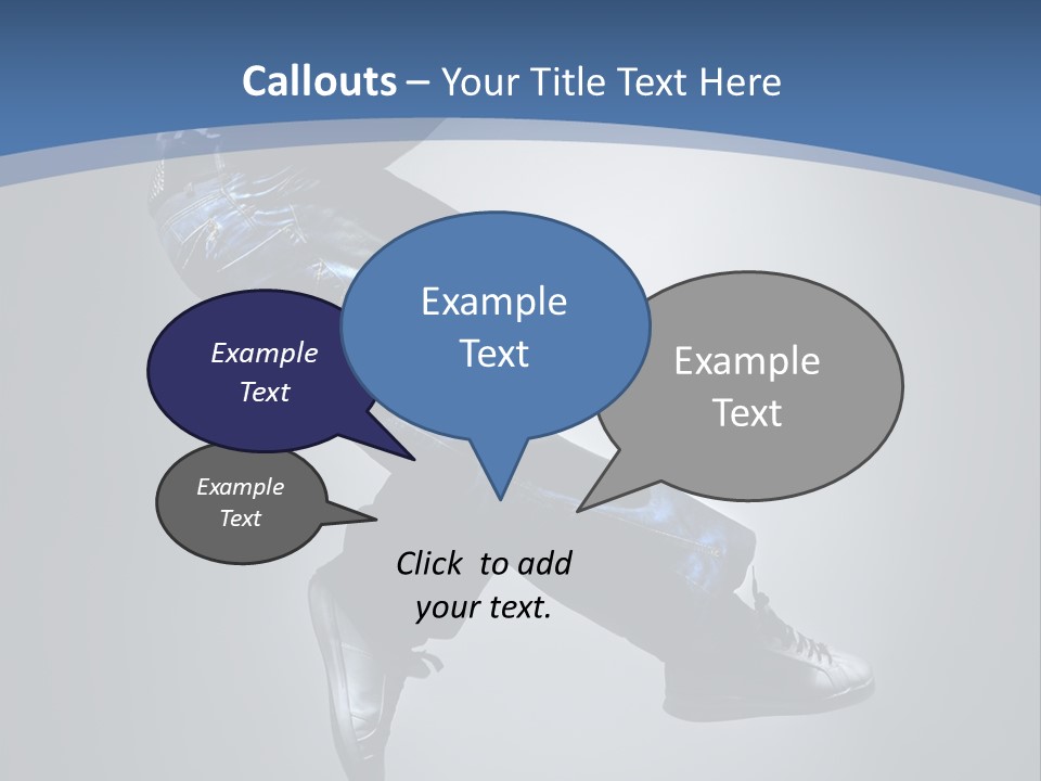 Jumper Breakdance Boy PowerPoint Template