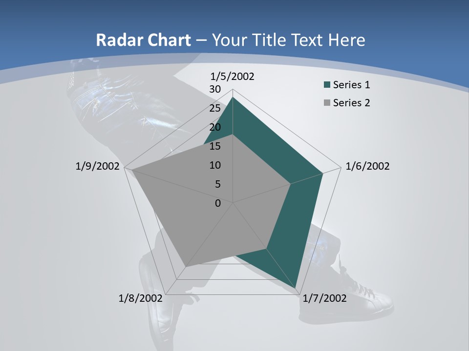 Jumper Breakdance Boy PowerPoint Template