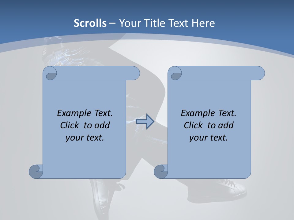 Jumper Breakdance Boy PowerPoint Template