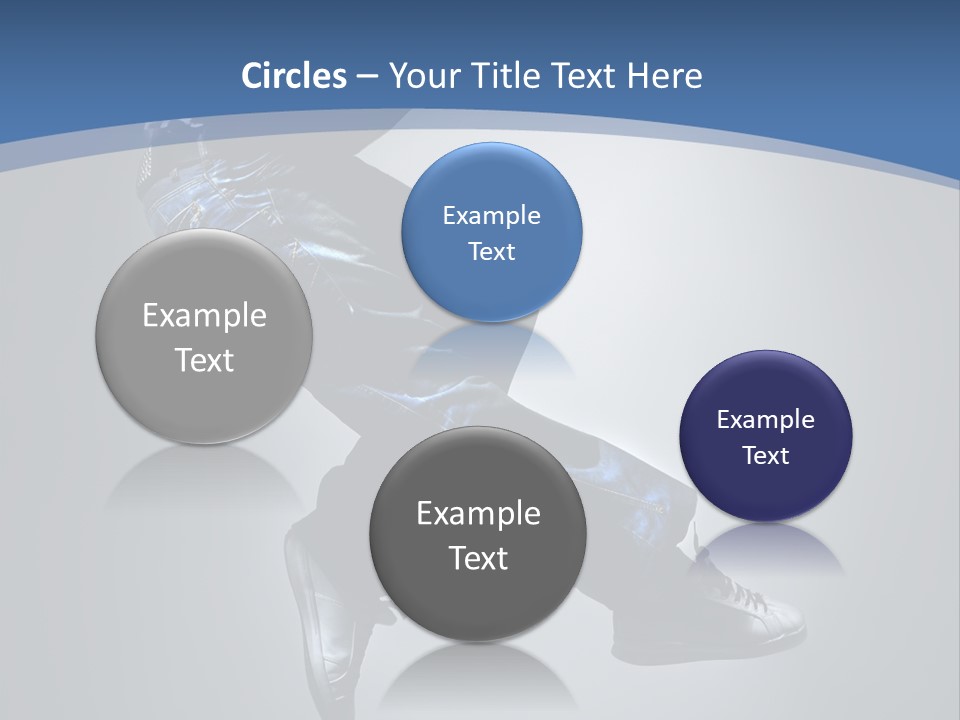 Jumper Breakdance Boy PowerPoint Template