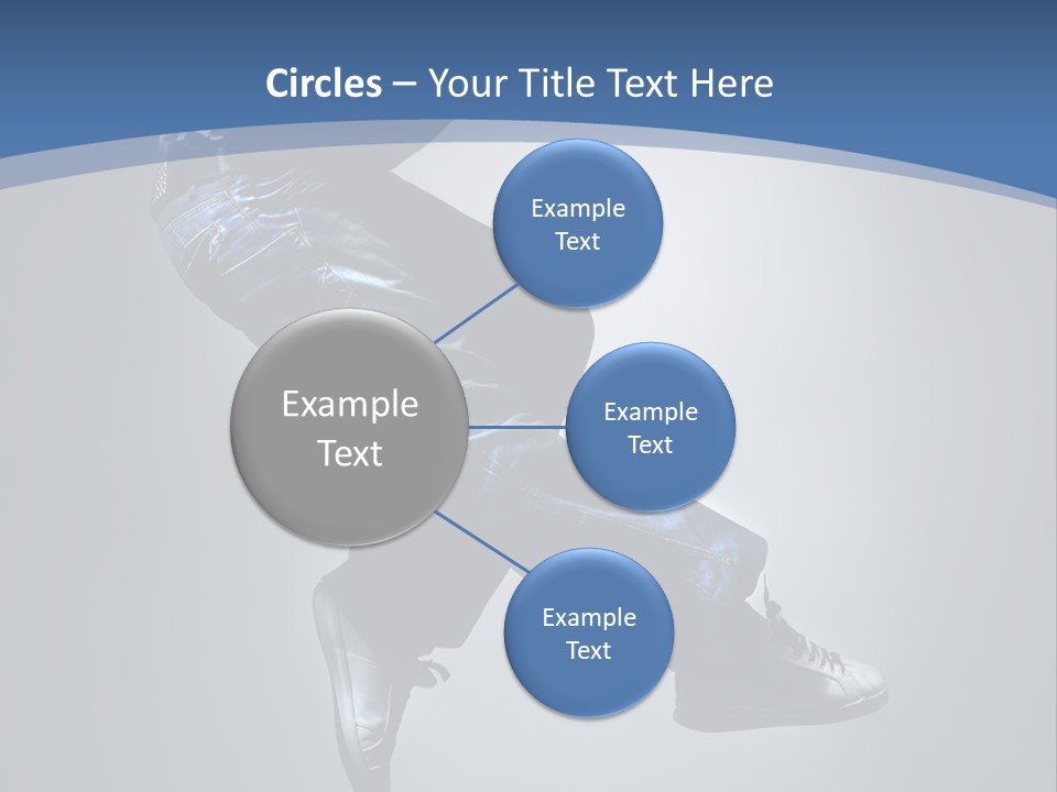 Jumper Breakdance Boy PowerPoint Template